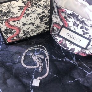 Gucci Square Necklace
